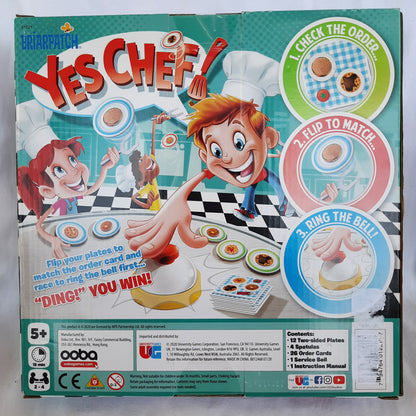 Yes, Chef! Cooking Game for Kids by University Games (New, 2023, ages 6+, Briarpatch)