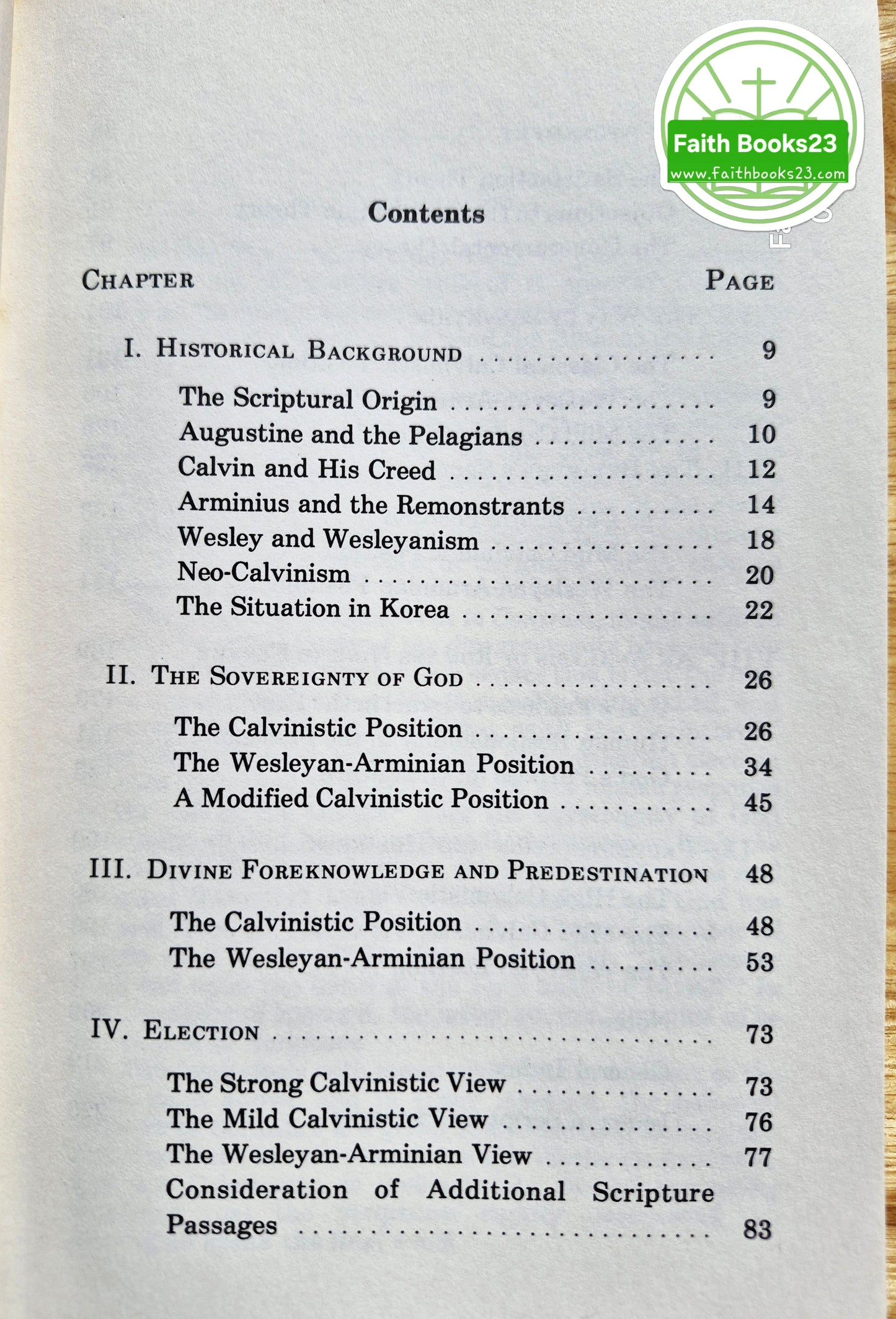 Creeds in Contrast: A Study in Calvinism and Arminianism von Dale Yocum (Sehr gut, 1985, Pbk, 228 Seiten, Schmul Publishing Co.)