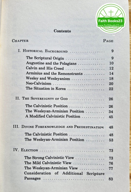 Creeds in Contrast: A Study in Calvinism and Arminianism von Dale Yocum (Sehr gut, 1985, Pbk, 228 Seiten, Schmul Publishing Co.)