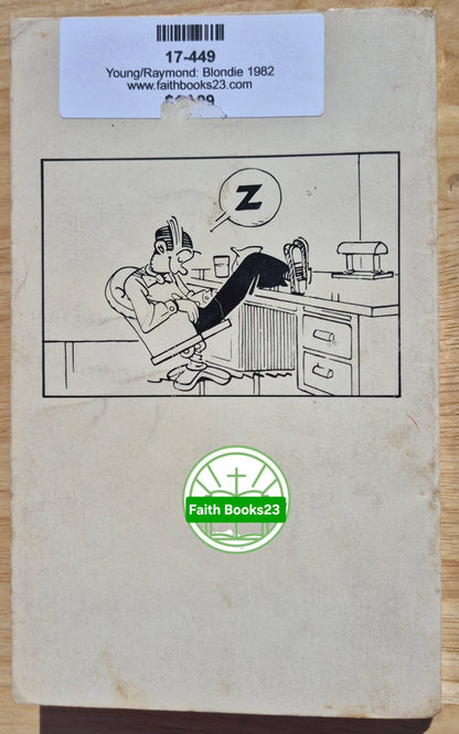 Blondie von Dean Young; Jim Raymond (Gut, 1982, Pbk, Tom Doherty Associates)