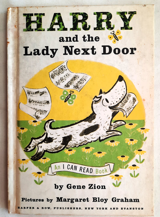 Harry and the Lady Next Door by Gene Zion (Good, 1960, HC, 61 pages, Weekly Reader Books)